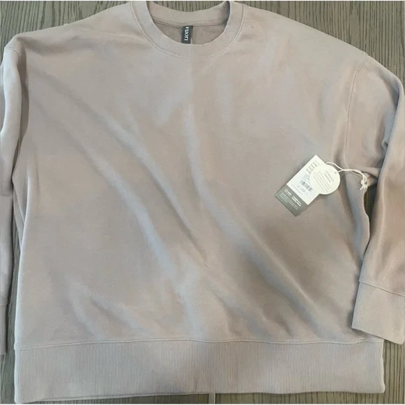 New Vuori Sedona Weekend Crewneck Sweatshirt In Pewter XL - Picture 4 of 6